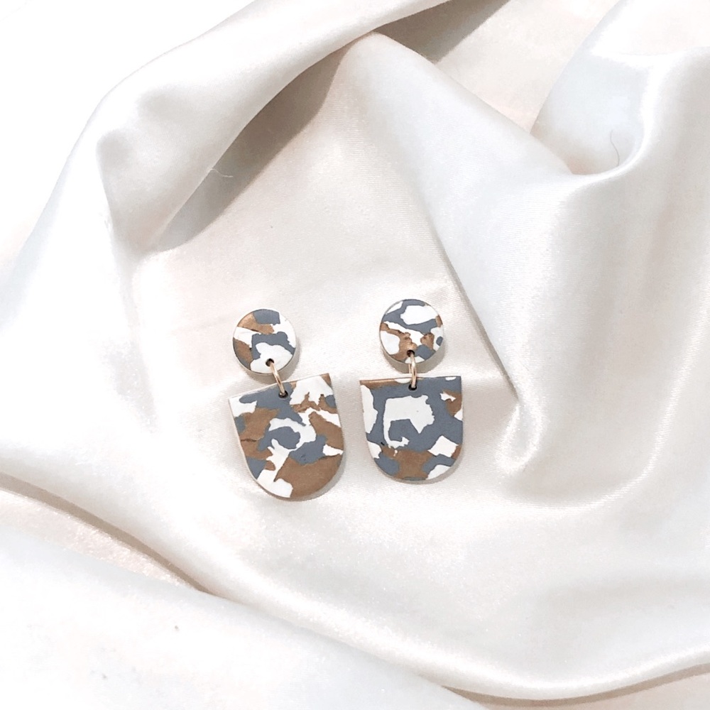 Terrazo Clay Earrings